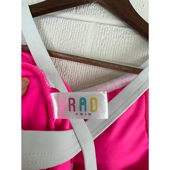 Vibrant Pink One-Piece Swimsuit with High-Cut Legs - Picture 10 of 10